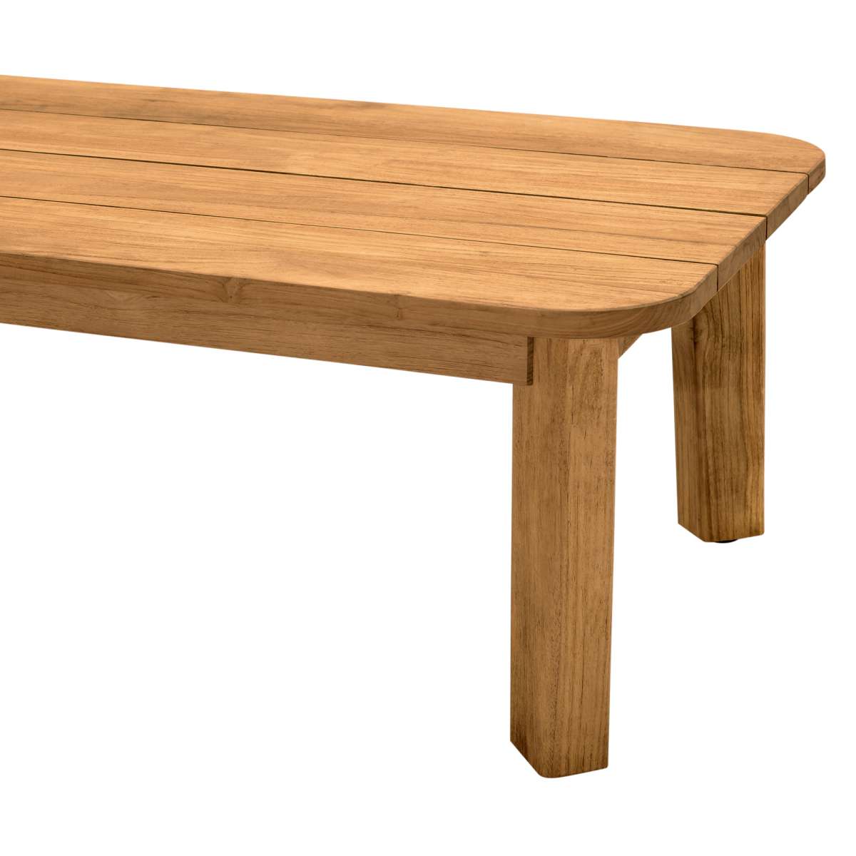 Bahamas Outdoor Rectangular Teak Wood Coffee Table By Armen Living | Outdoor Tables |  Modishstore  - 8