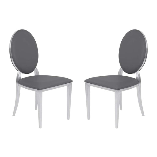 Cielo Contemporary Dining Chair Set of 2 By Armen Living | Dining Chairs | Modishstore