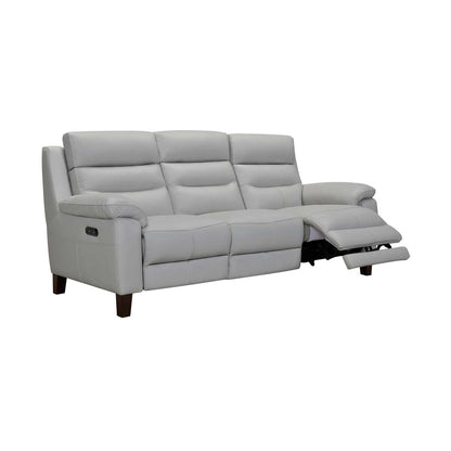 Hayward 82" Dove Gray Genuine Leather Power Reclining Sofa By Armen Living | Sofas |  Modishstore  - 3