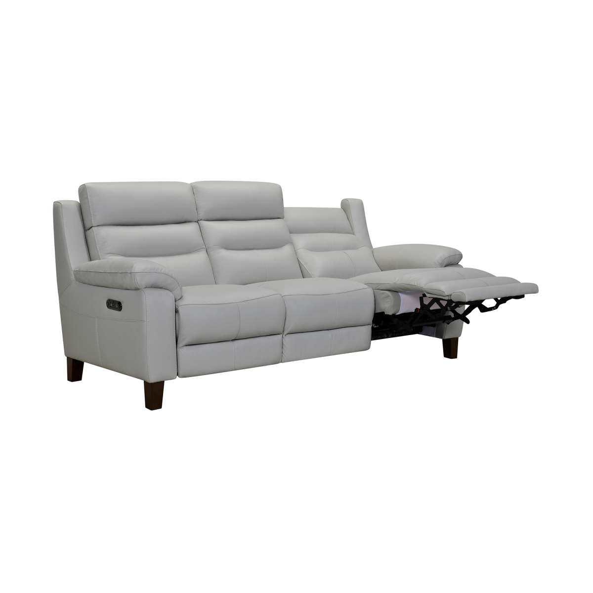 Hayward 82" Dove Gray Genuine Leather Power Reclining Sofa By Armen Living | Sofas |  Modishstore  - 4