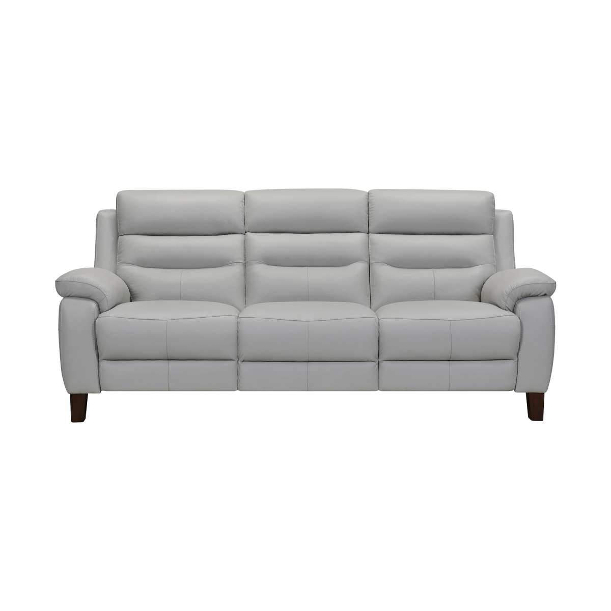 Hayward 82" Dove Gray Genuine Leather Power Reclining Sofa By Armen Living | Sofas |  Modishstore  - 2