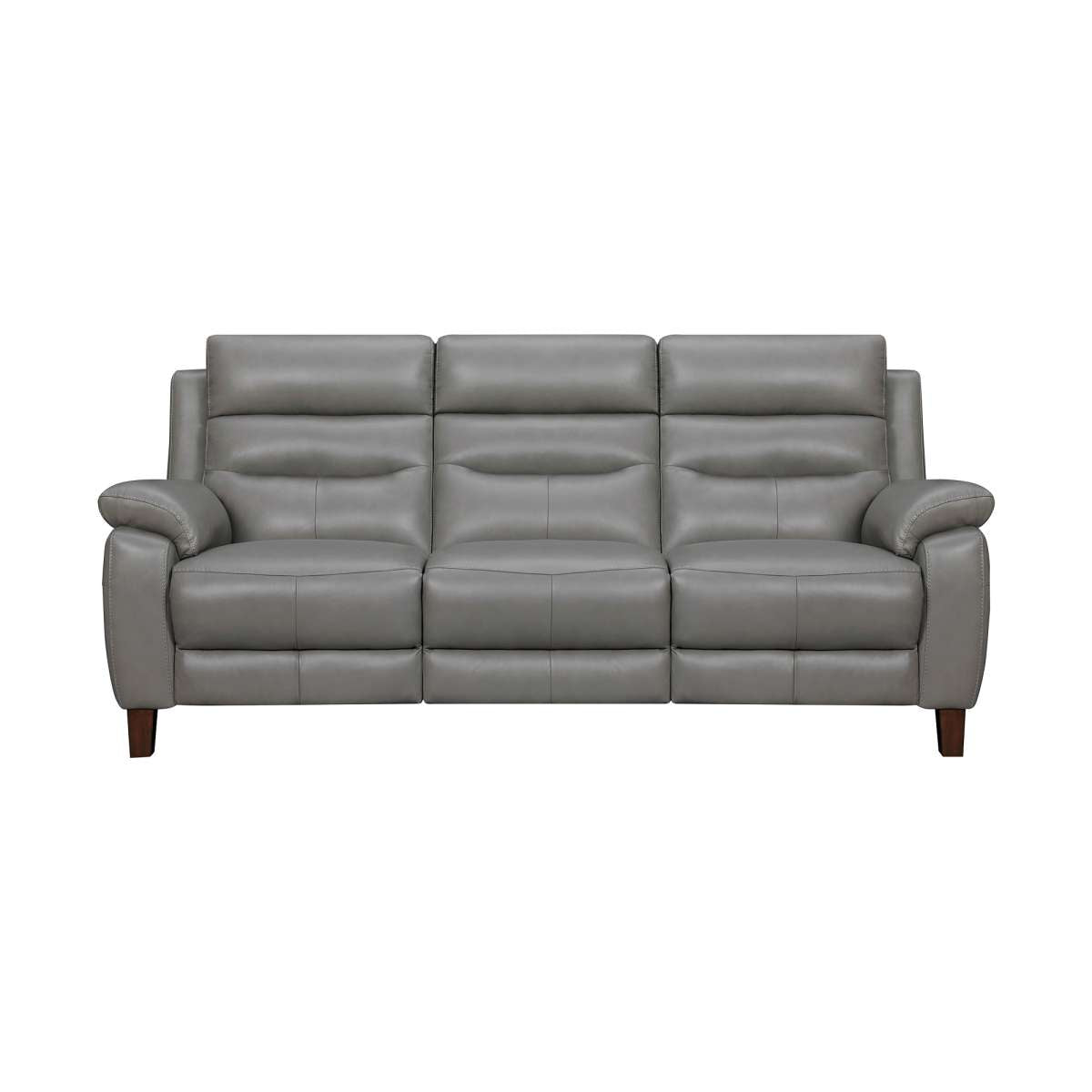 Hayward 82" Dove Gray Genuine Leather Power Reclining Sofa By Armen Living | Sofas |  Modishstore  - 24