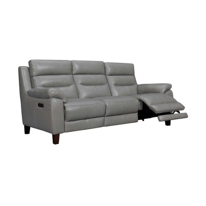 Hayward 82" Dove Gray Genuine Leather Power Reclining Sofa By Armen Living | Sofas |  Modishstore  - 17