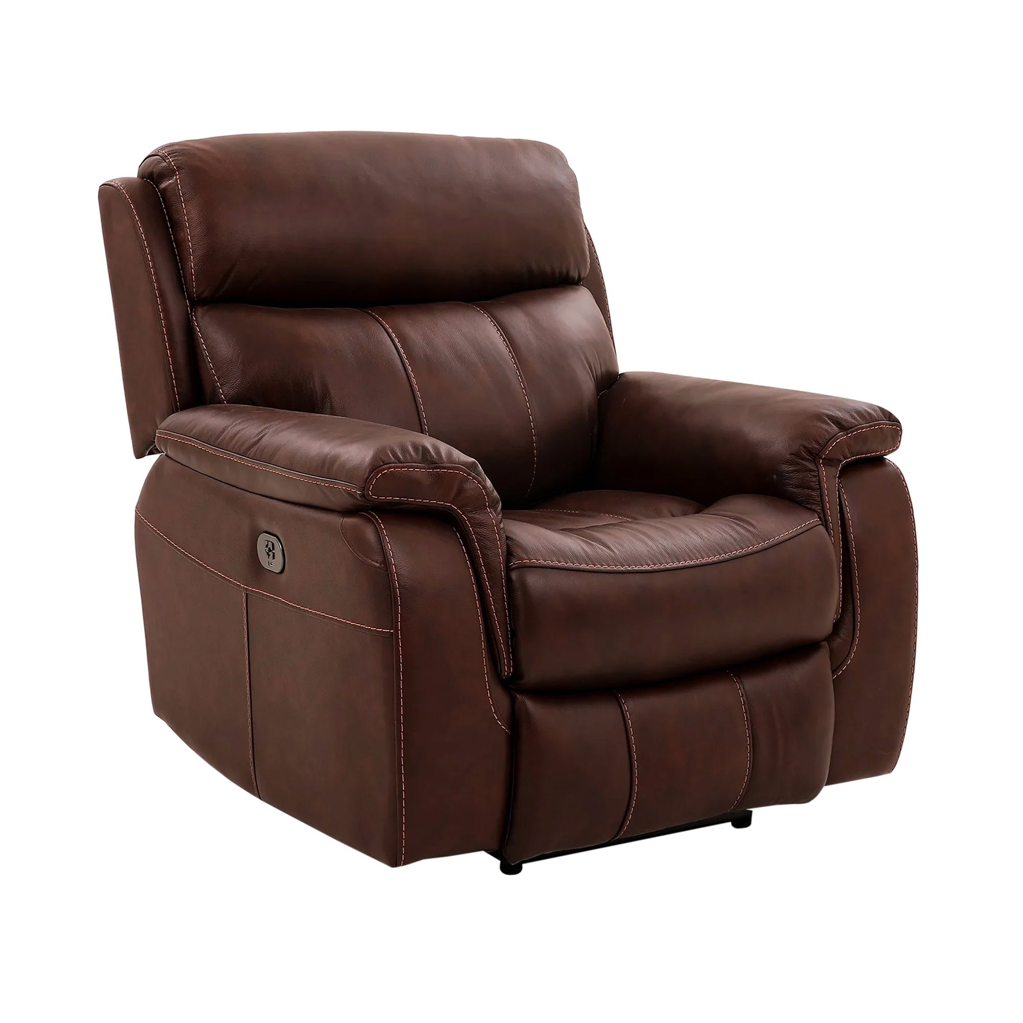 Montague Dual Power Headrest and Lumbar Support Recliner Chair in Genu Modish Store