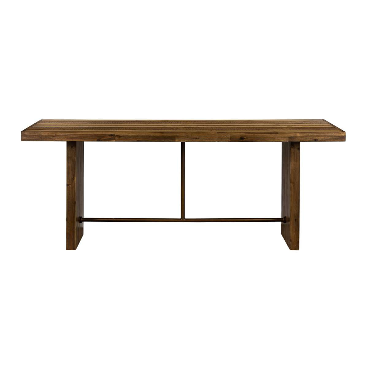 Superb Rustic Oak Dining Table By Armen Living | Dining Tables | Modishstore - 3