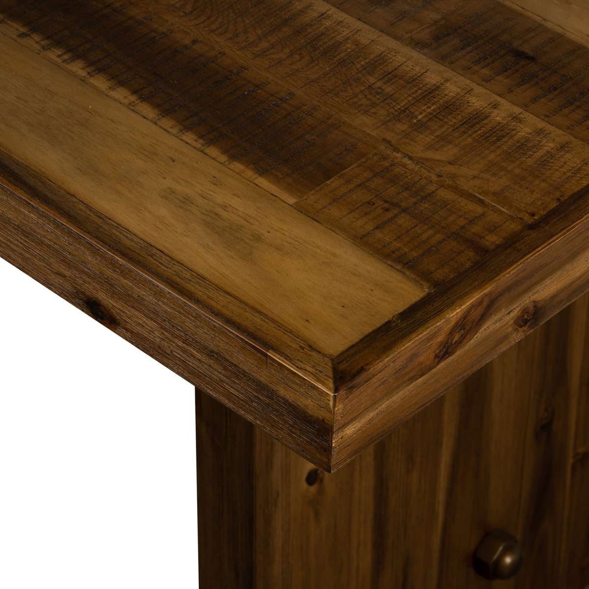 Superb Rustic Oak Dining Table By Armen Living | Dining Tables | Modishstore - 7