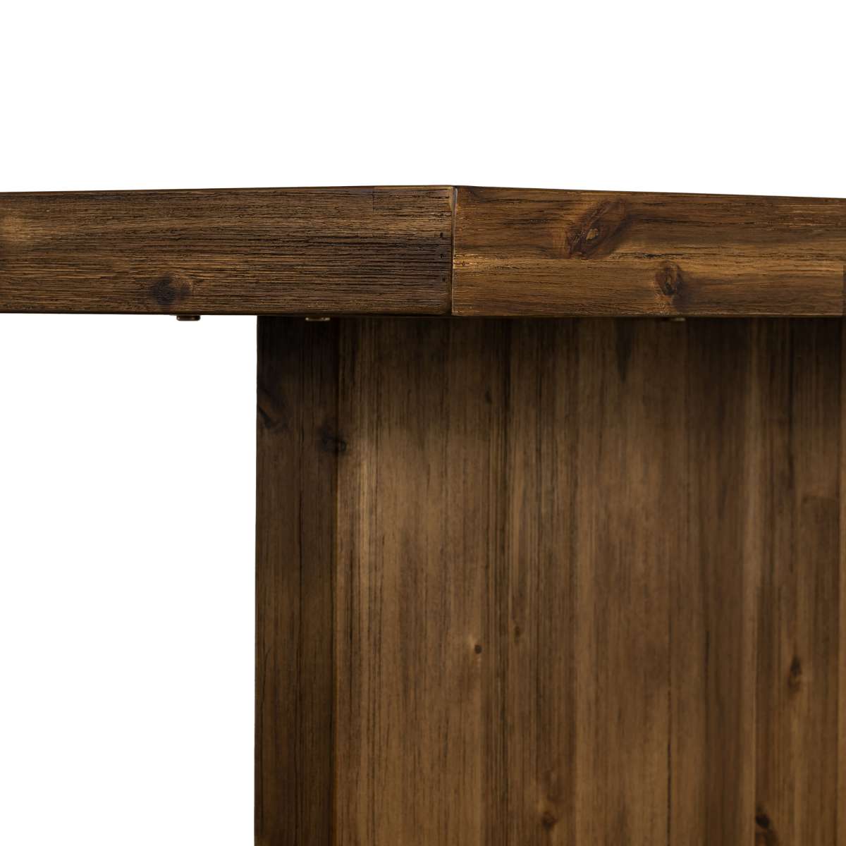 Superb Rustic Oak Dining Table By Armen Living | Dining Tables | Modishstore - 8