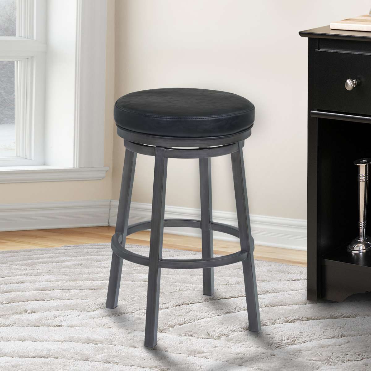 Tilden 26" Counter Height Barstool By Armen Living | Bar Stools | Modishstore