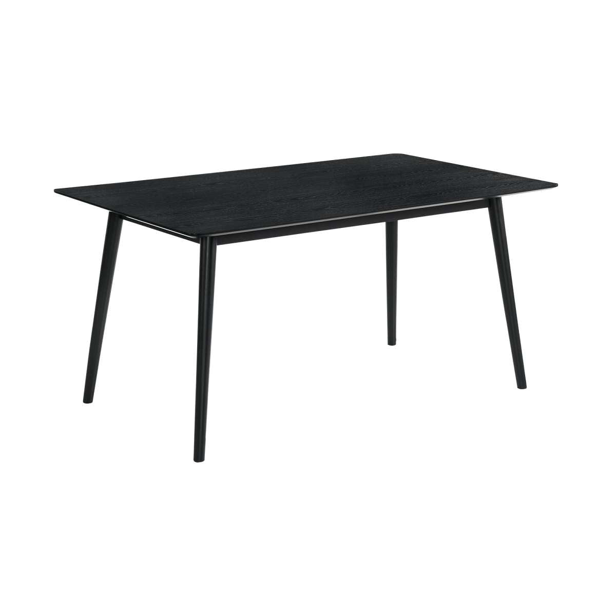 Westmont 59" Rectangular Dining Table in Black Wood By Armen Living | Dining Tables | Modishstore - 2