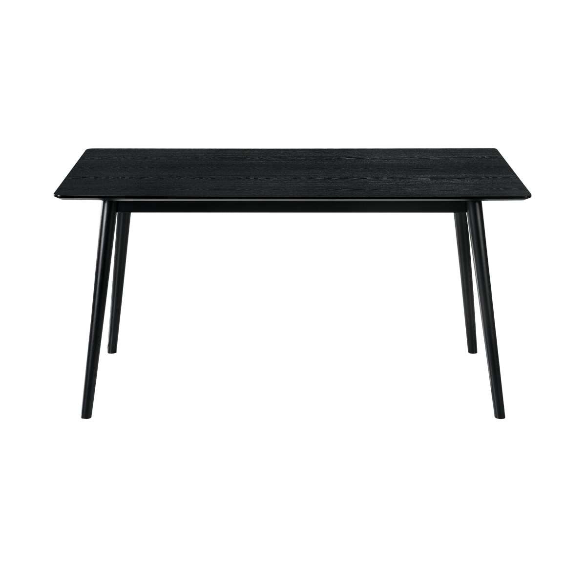 Westmont 59" Rectangular Dining Table in Black Wood By Armen Living | Dining Tables | Modishstore - 3