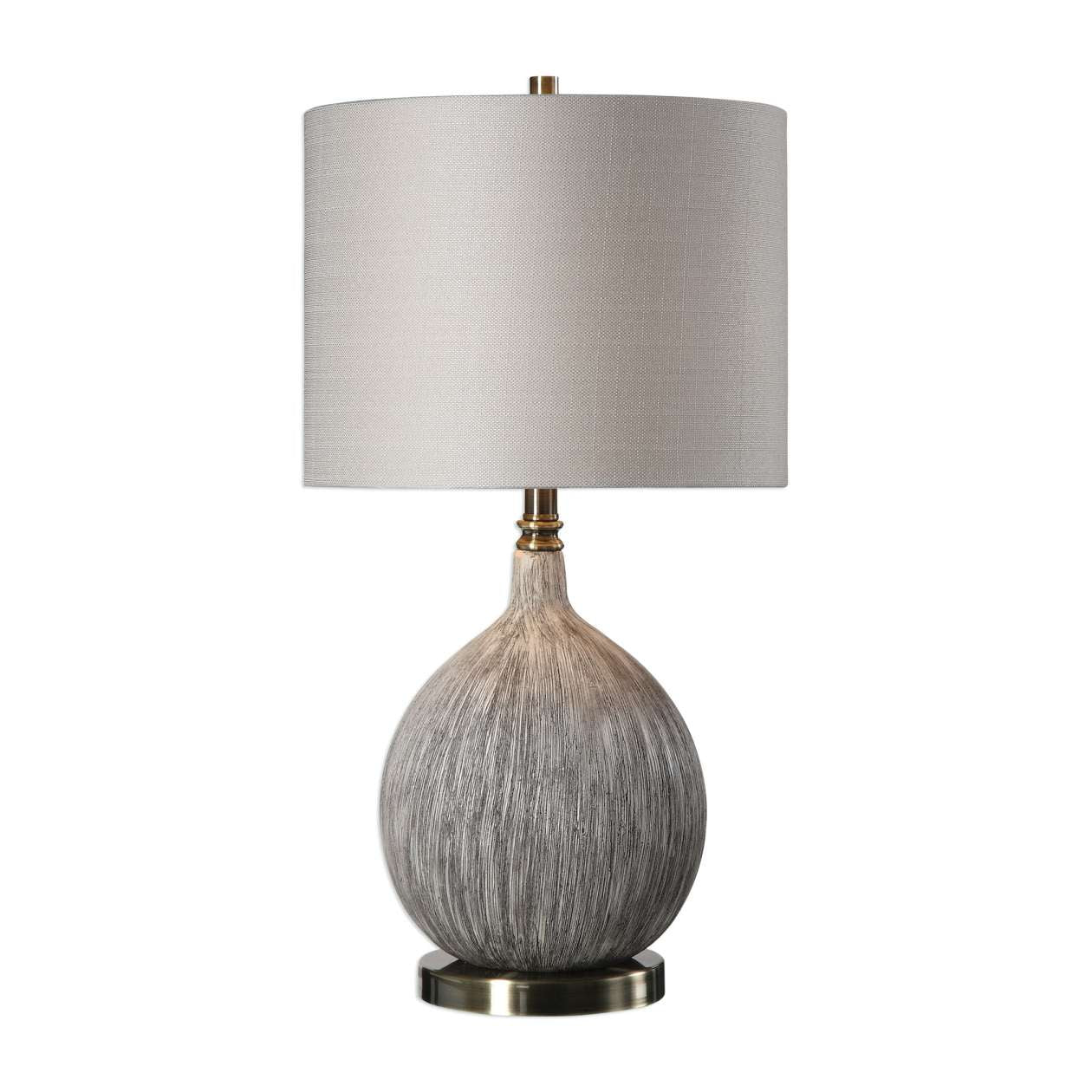 Uttermost Hedera Textured Ivory Table Lamp | Table Lamps | Modishstore - 4