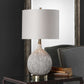 Uttermost Hedera Textured Ivory Table Lamp | Table Lamps | Modishstore