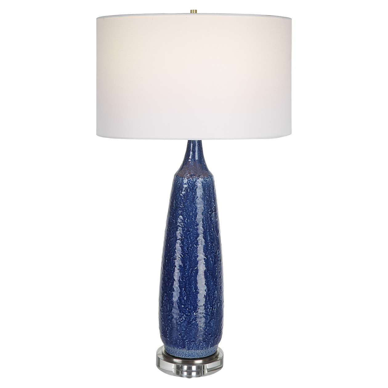 Uttermost Newport Cobalt Blue Table Lamp | Table Lamps | Modishstore - 2