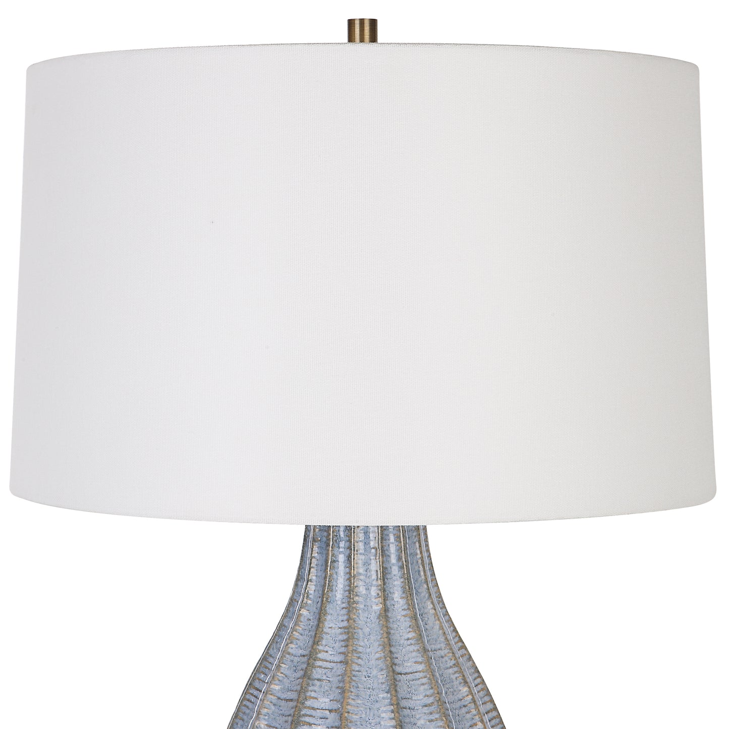 Uttermost Veston Blue Glaze Table Lamp | Table Lamps | Modishstore - 6