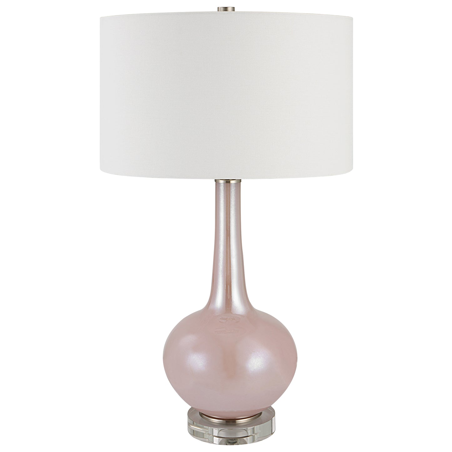 Uttermost Rosa Pink Glass Table Lamp | Table Lamps | Modishstore - 4