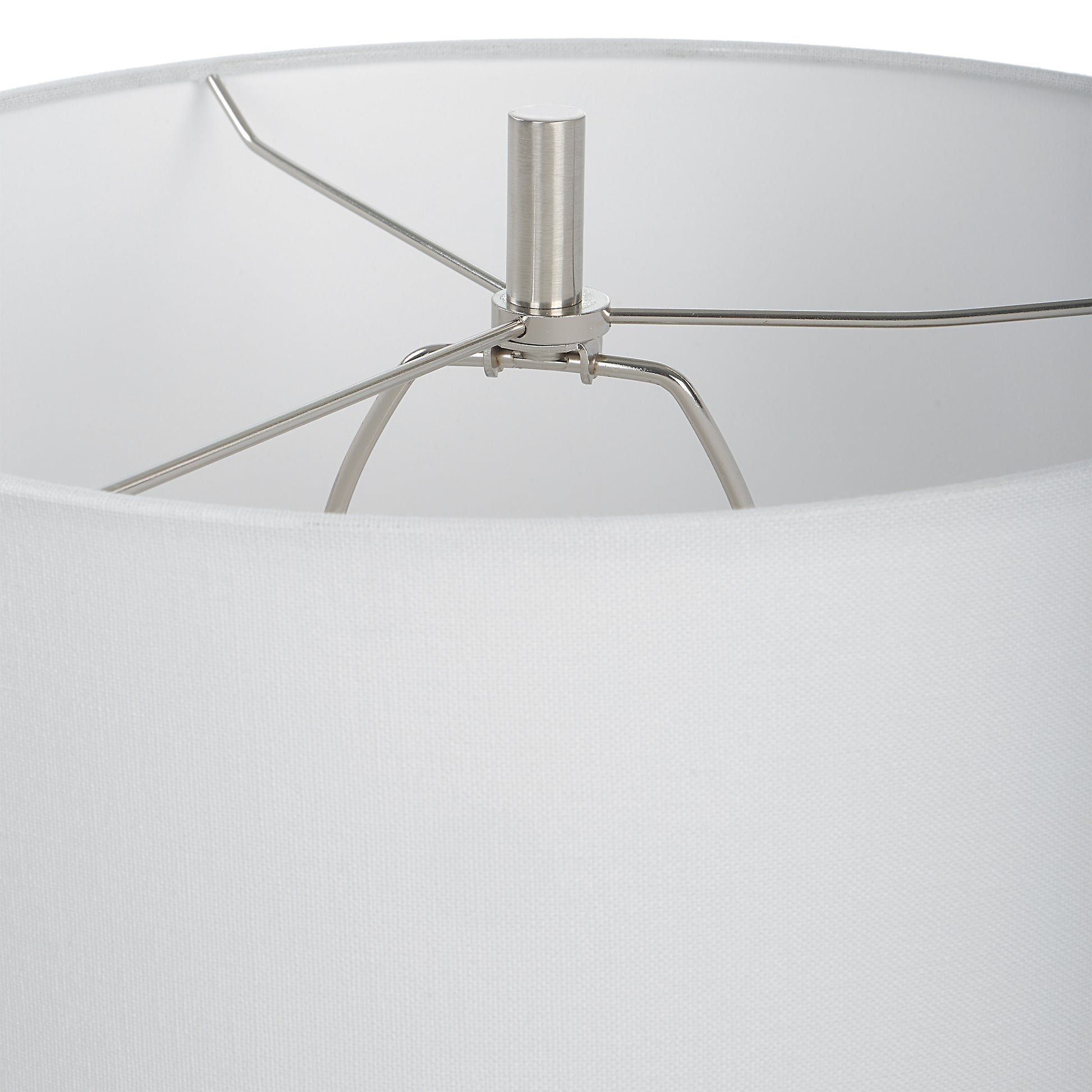 Uttermost Ascent White Geometric Table Lamp | Table Lamps | Modishstore - 8