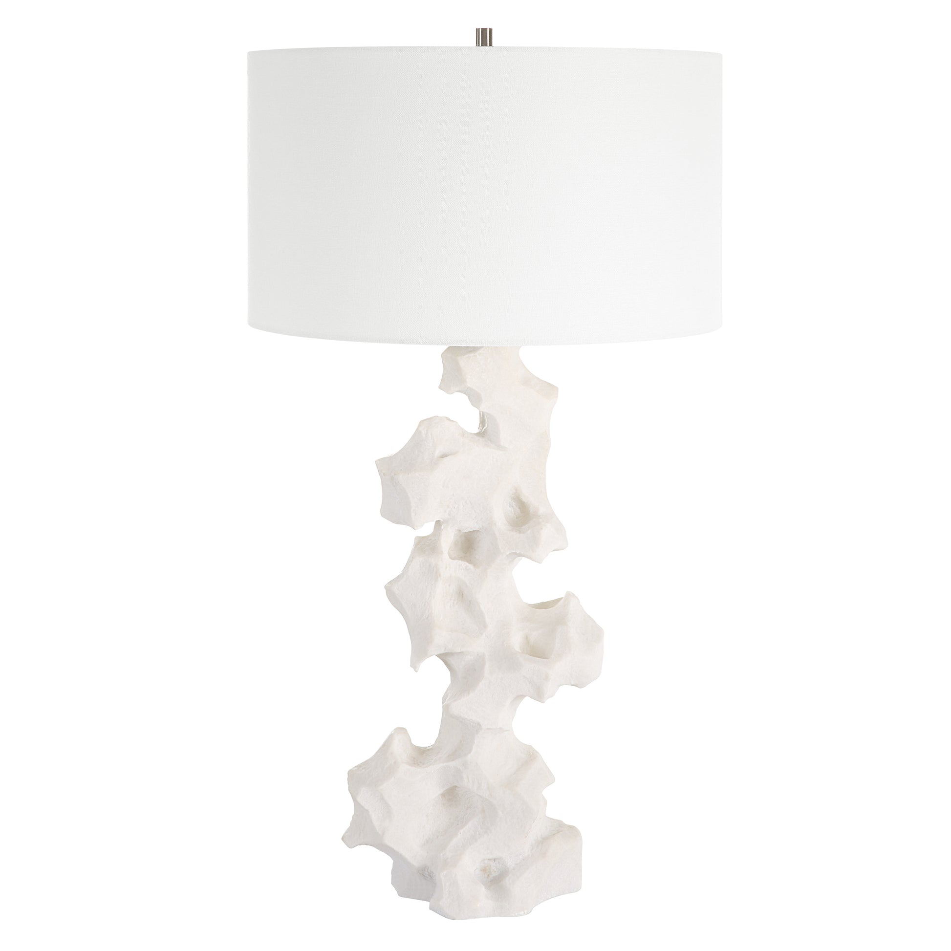 Uttermost Remnant White Marble Table Lamp | Table Lamps | Modishstore - 5