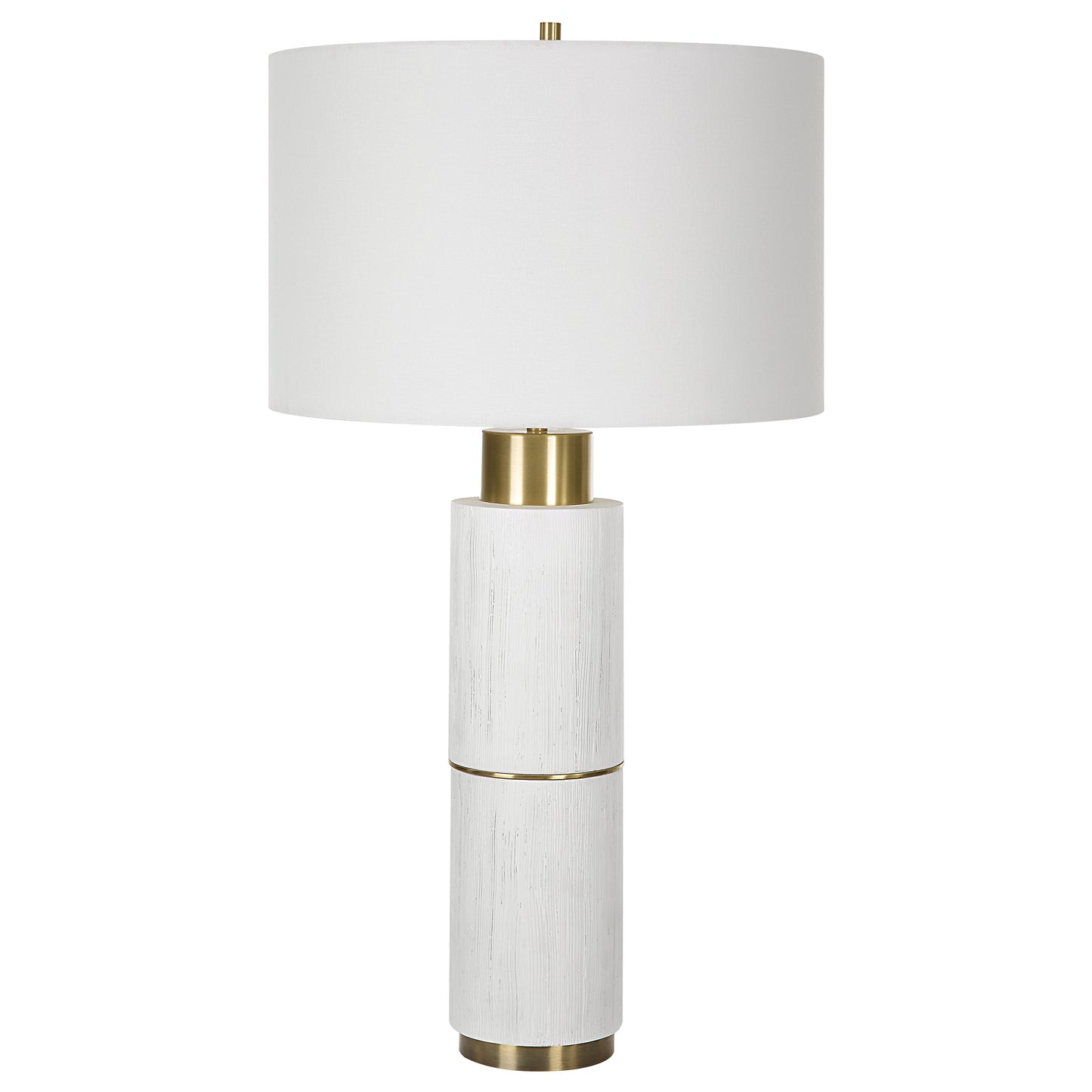 Uttermost Ruse Whitewashed Table Lamp | Table Lamps | Modishstore - 5