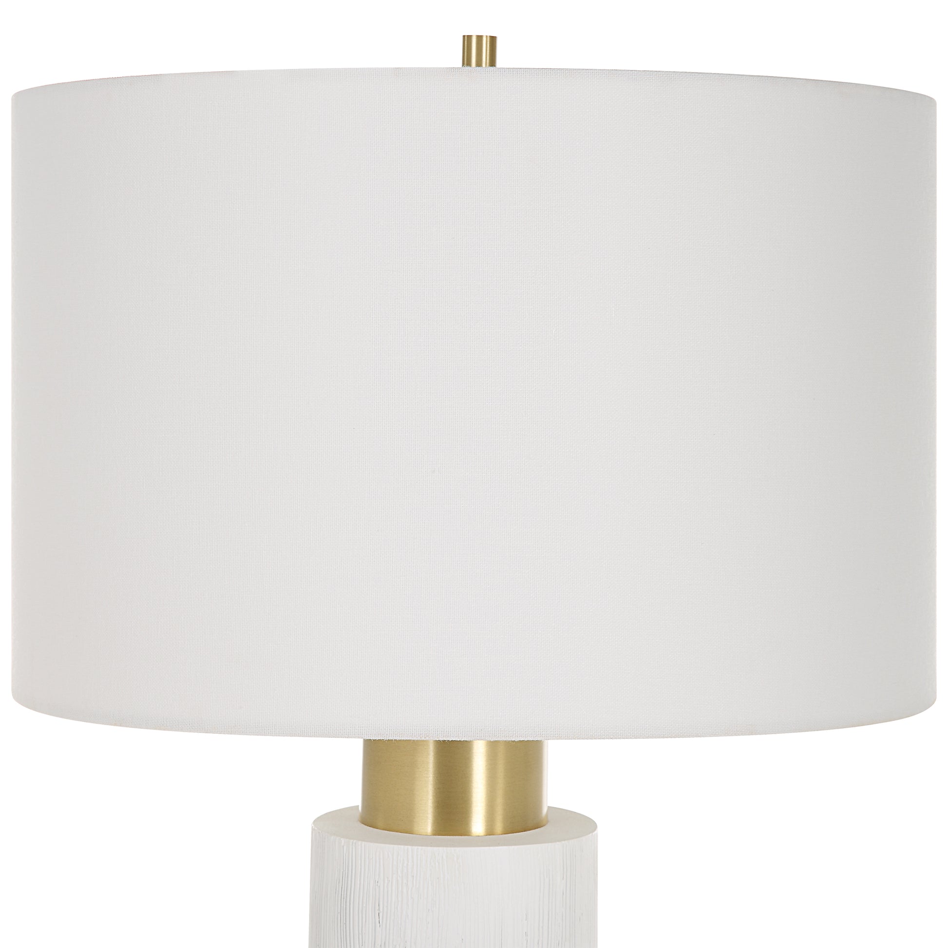 Uttermost Ruse Whitewashed Table Lamp | Table Lamps | Modishstore - 6