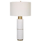 Uttermost Ruse Whitewashed Table Lamp | Table Lamps | Modishstore - 2