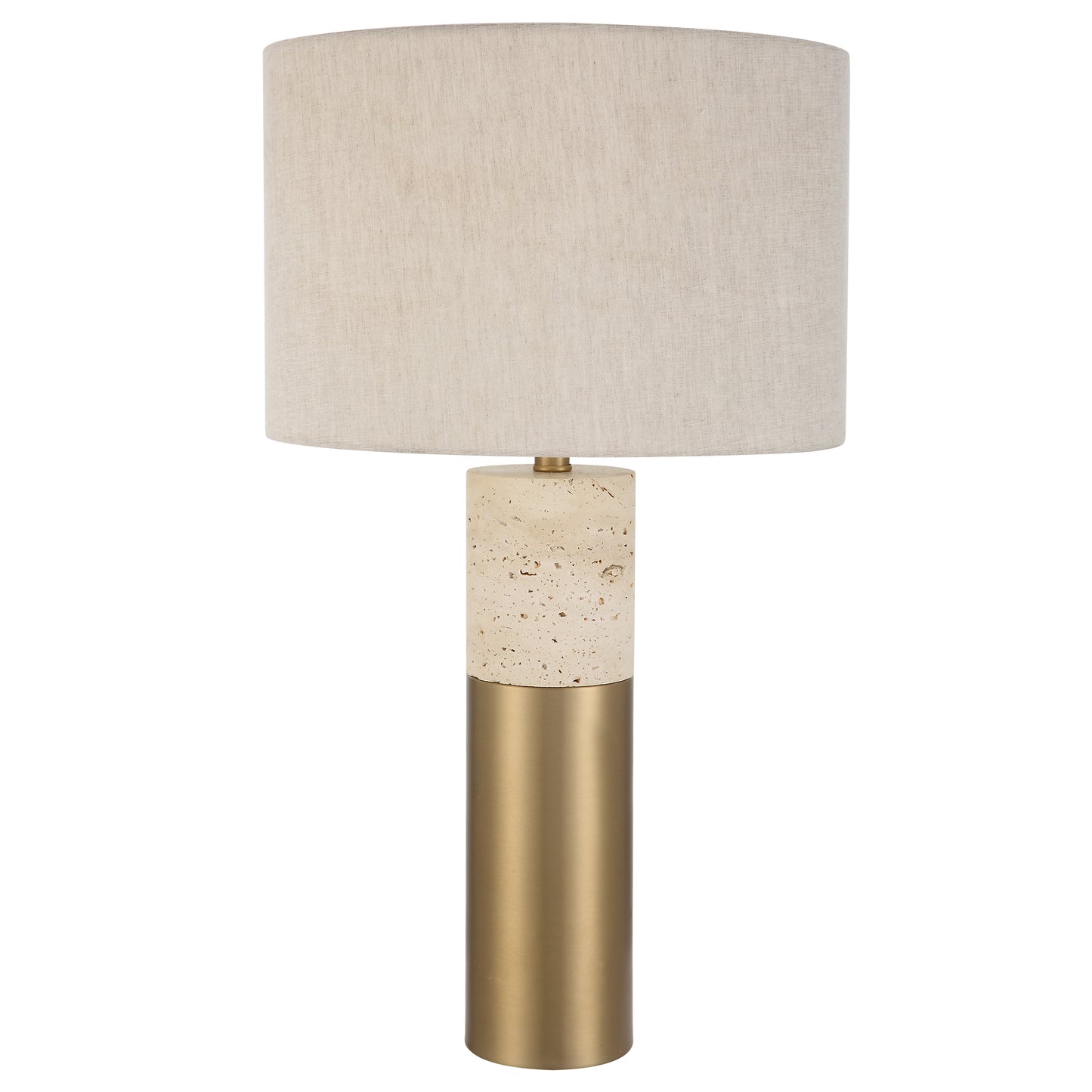 Uttermost Gravitas Elegant Brass & Stone Lamp | Table Lamps | Modishstore - 5