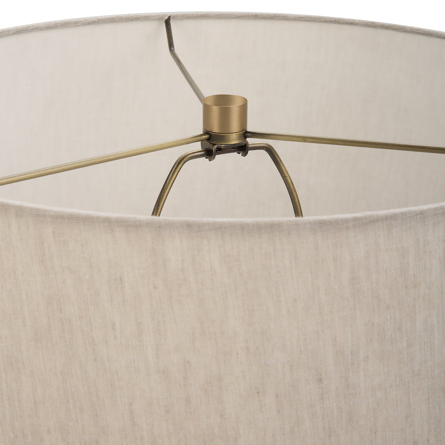 Uttermost Gravitas Elegant Brass & Stone Lamp | Table Lamps | Modishstore - 8