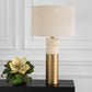 Uttermost Gravitas Elegant Brass & Stone Lamp | Table Lamps | Modishstore - 4