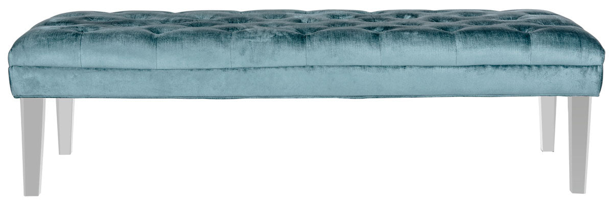 Safavieh Abrosia Tufted Bench | Benches | Modishstore - 1