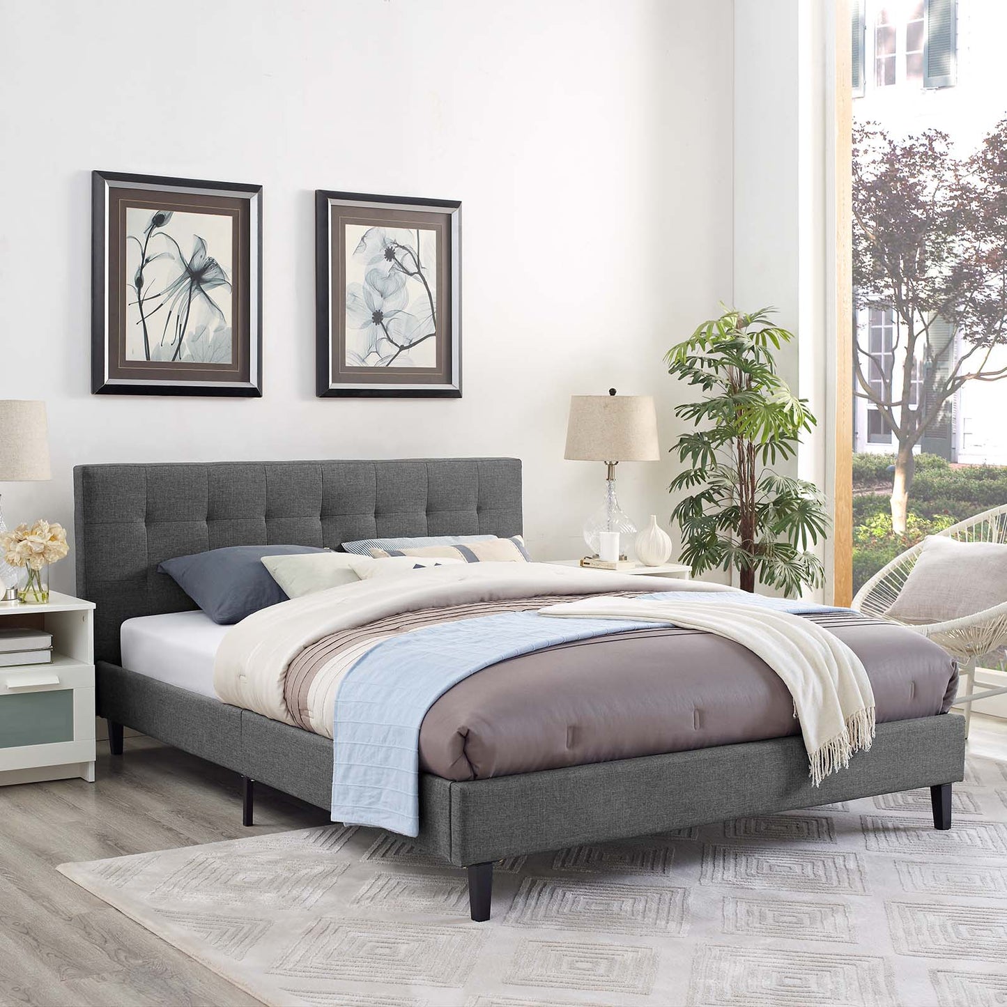 Modway Linnea Full Bed - MOD-5424 | Beds | Modishstore - 6