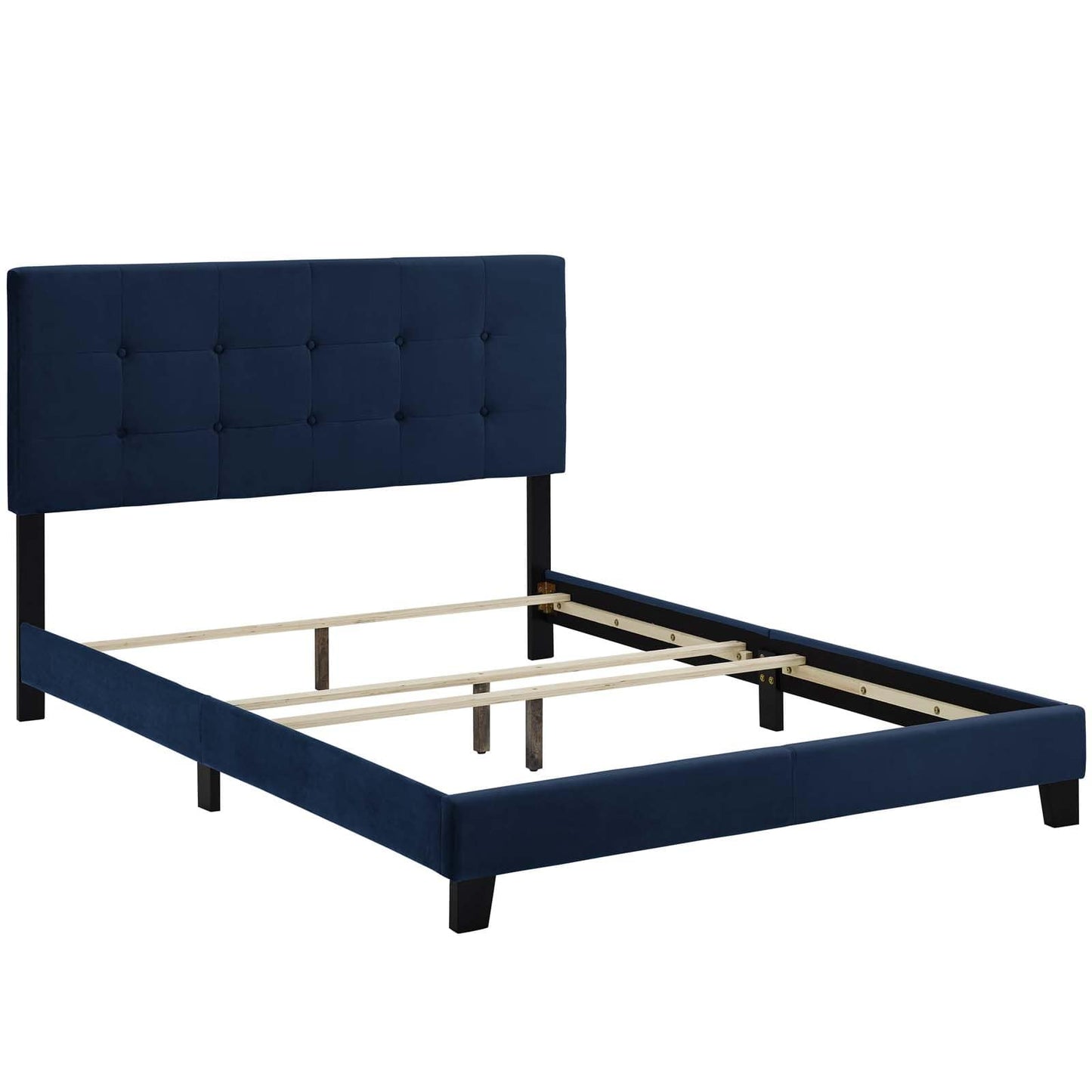 Modway Amira King Upholstered Velvet Bed - MOD-5871 | Beds | Modishstore - 8