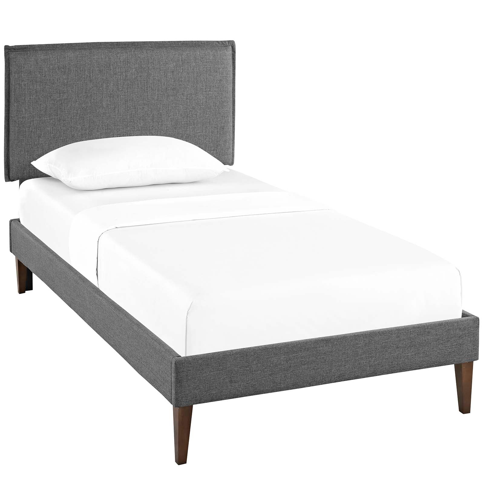 Modway Amaris Twin Fabric Platform Bed - MOD-5906 - MOD-5906 | Beds | Modishstore - 2