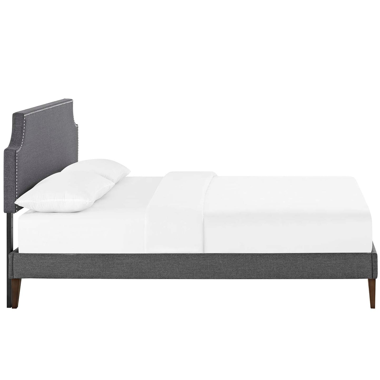 Corene Full Fabric Platform Bed with Squared Tapered Legs By Modway - MOD-5953 | Beds | Modishstore - 4