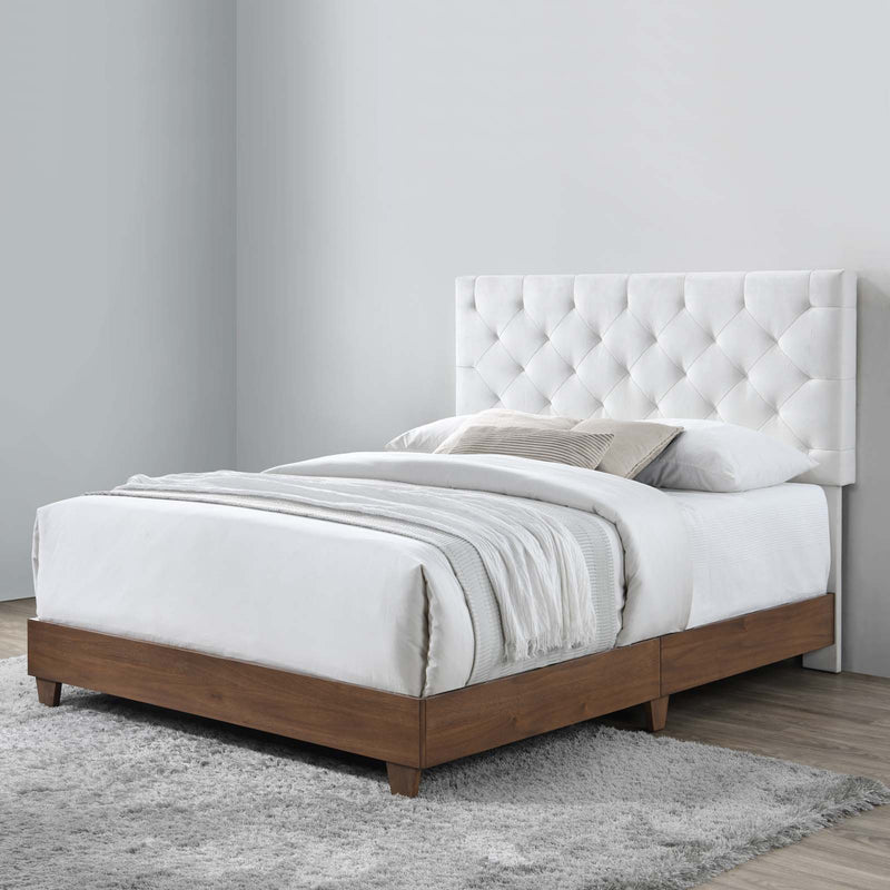 Modway Rhiannon Diamond Tufted Upholstered Performance Velvet Queen Bed - MOD-6147 | Beds | Modishstore - 11