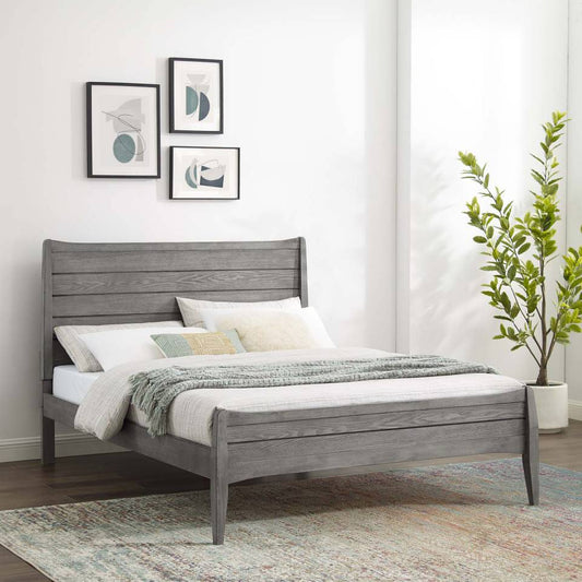 Modway Georgia Full Wood Platform Bed - MOD-6237 | Beds | Modishstore - 1