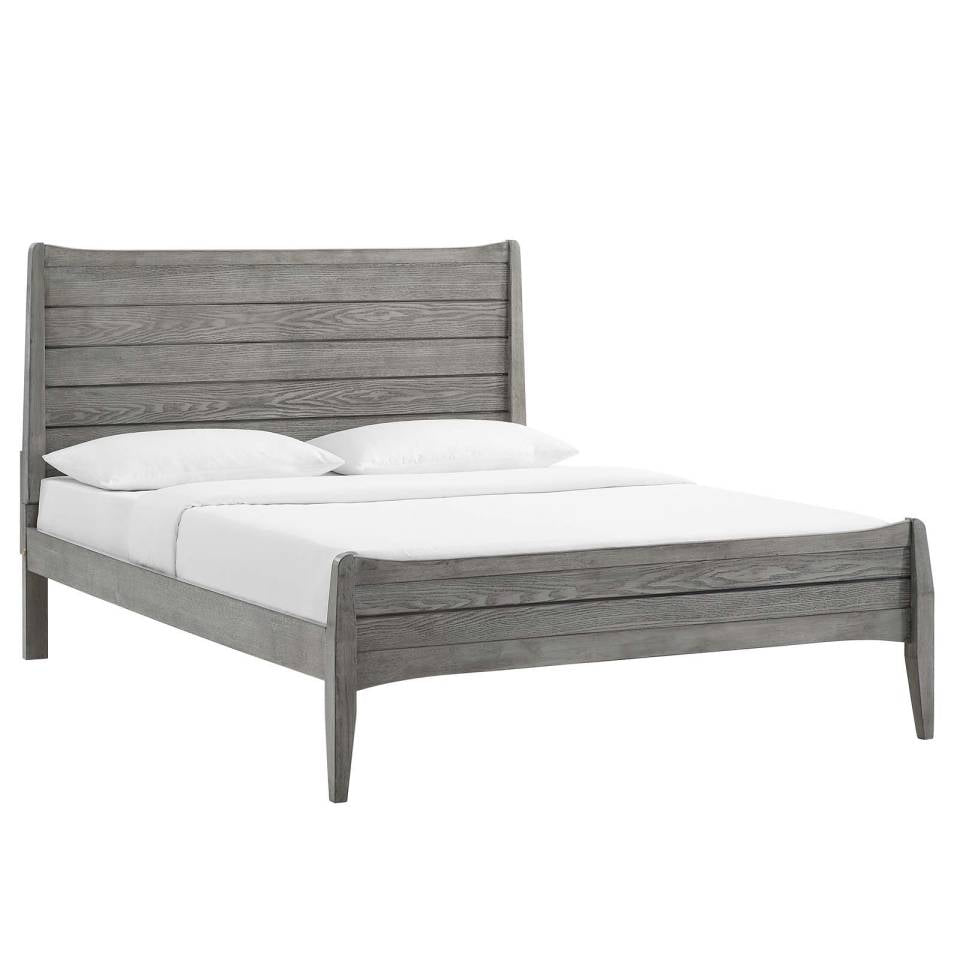 Modway Georgia Queen Wood Platform Bed - MOD-6238 | Beds | Modishstore - 7