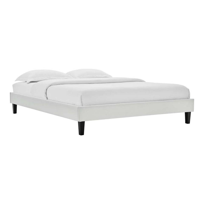 Modway Reign Twin Performance Velvet Platform Bed Frame - MOD-6264 | Beds | Modishstore - 8