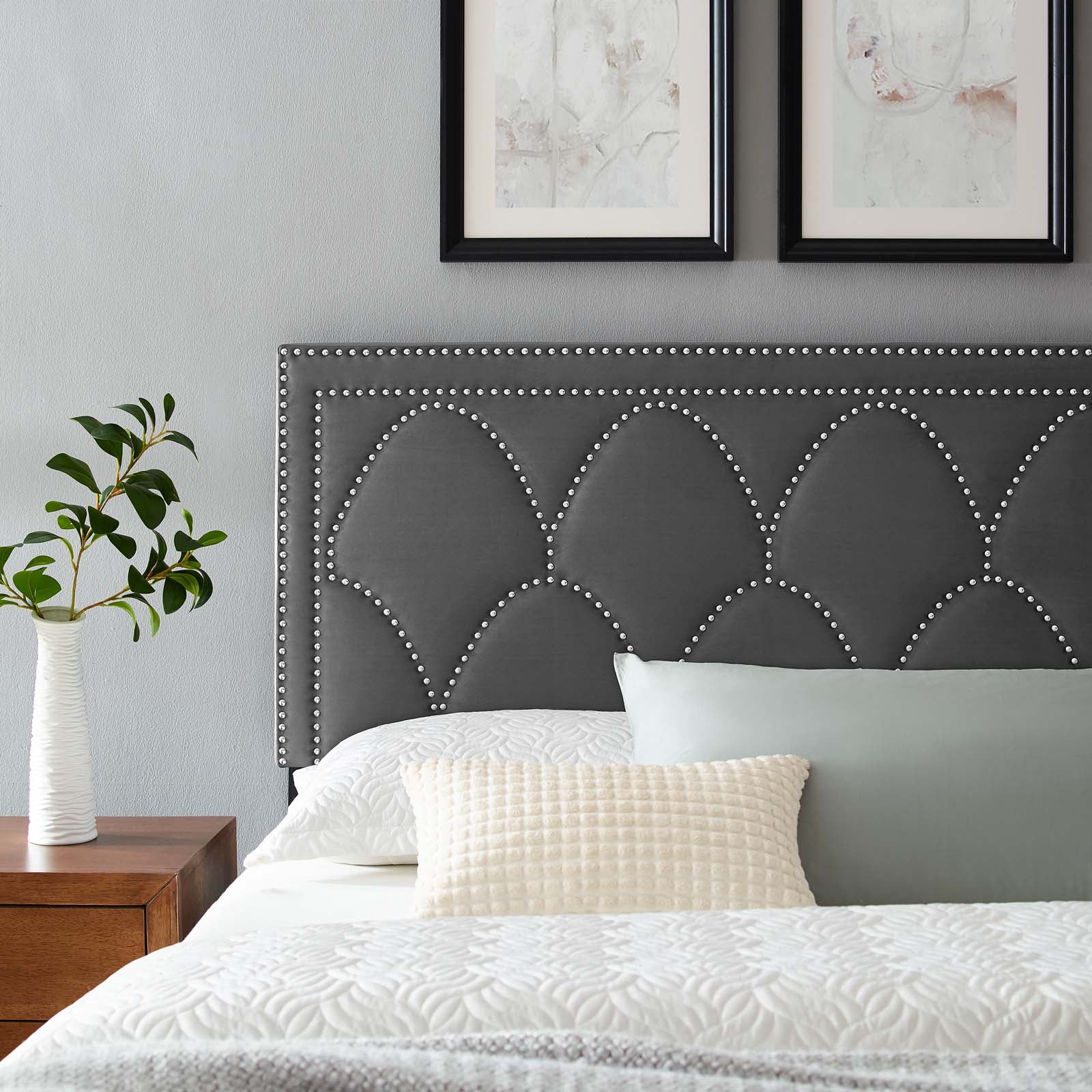 Greta Performance Velvet King/California King Headboard By Modway - MOD-6322 | Headboards | Modishstore - 2