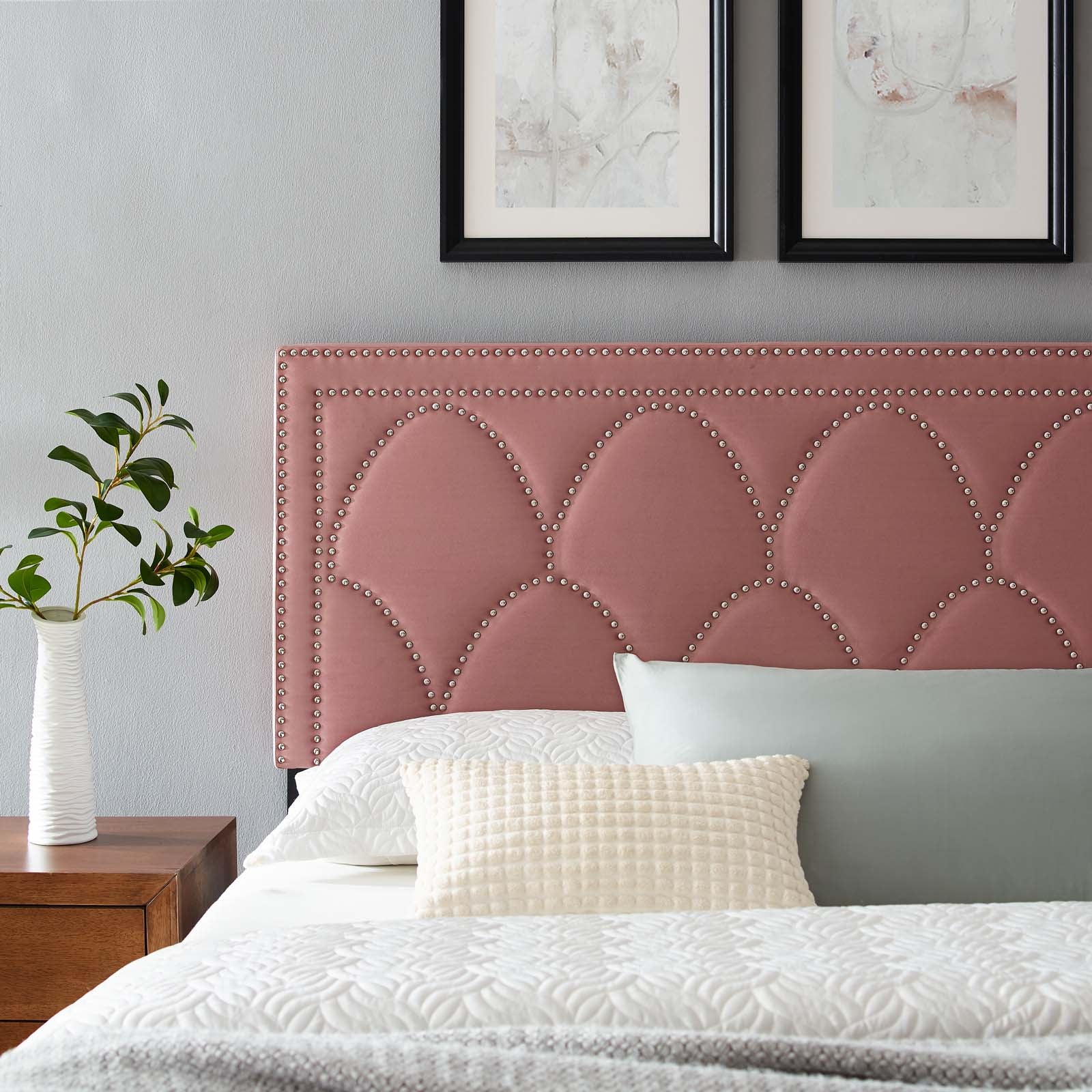 Greta Performance Velvet King/California King Headboard By Modway - MOD-6322 | Headboards | Modishstore - 12