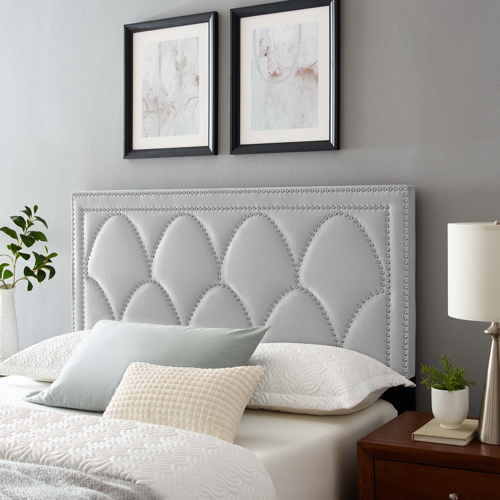 Greta Performance Velvet King/California King Headboard By Modway - MOD-6322 | Headboards | Modishstore - 23