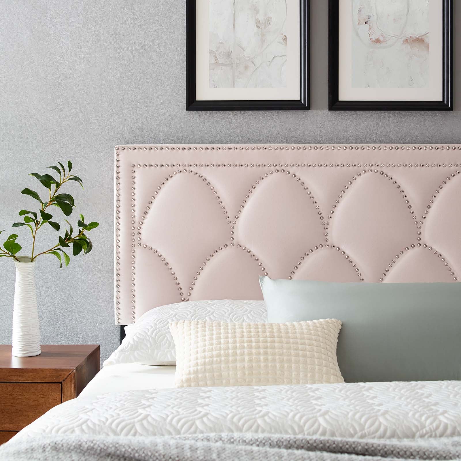 Greta Performance Velvet King/California King Headboard By Modway - MOD-6322 | Headboards | Modishstore - 52