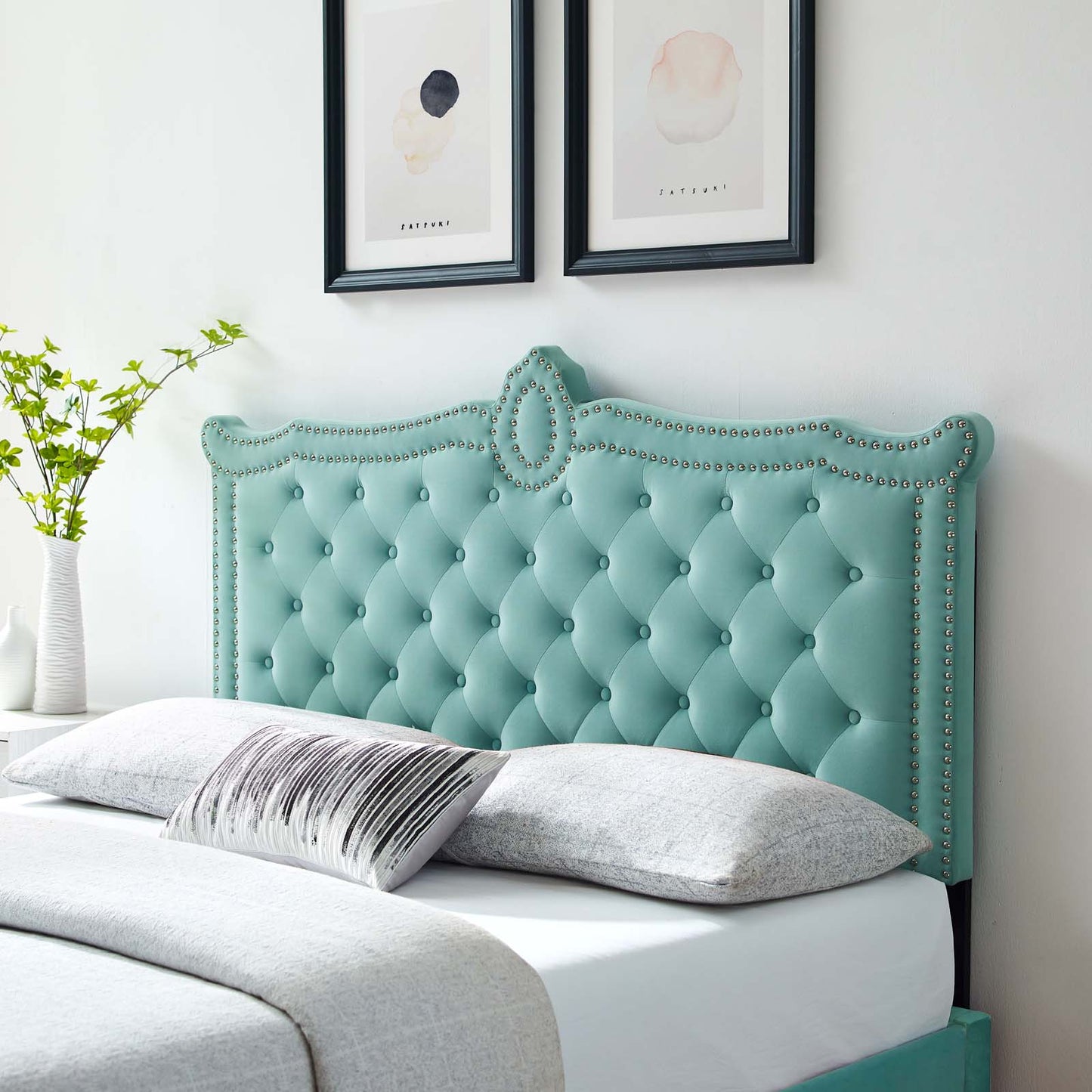 Louisa Tufted Performance Velvet King/California King Headboard By Modway - MOD-6325 | Headboards | Modishstore - 33