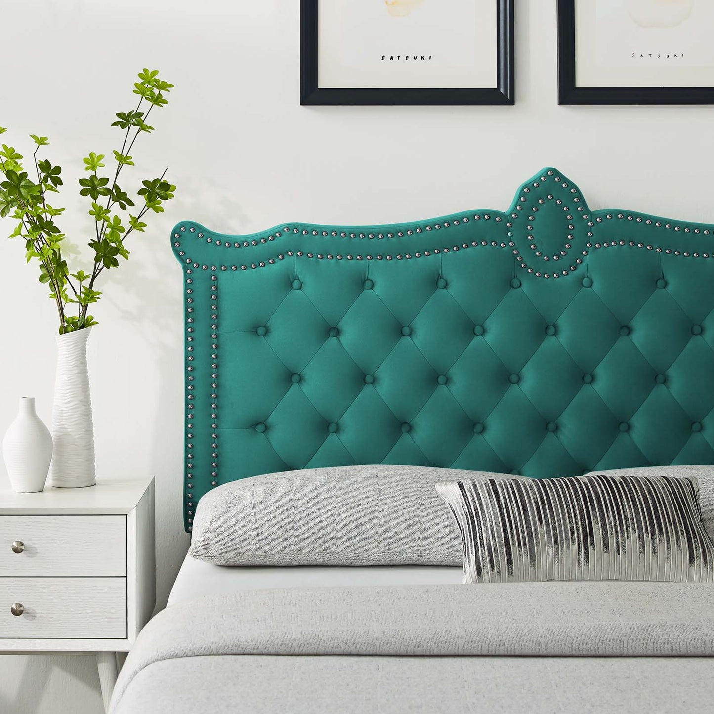 Louisa Tufted Performance Velvet King/California King Headboard By Modway - MOD-6325 | Headboards | Modishstore - 62