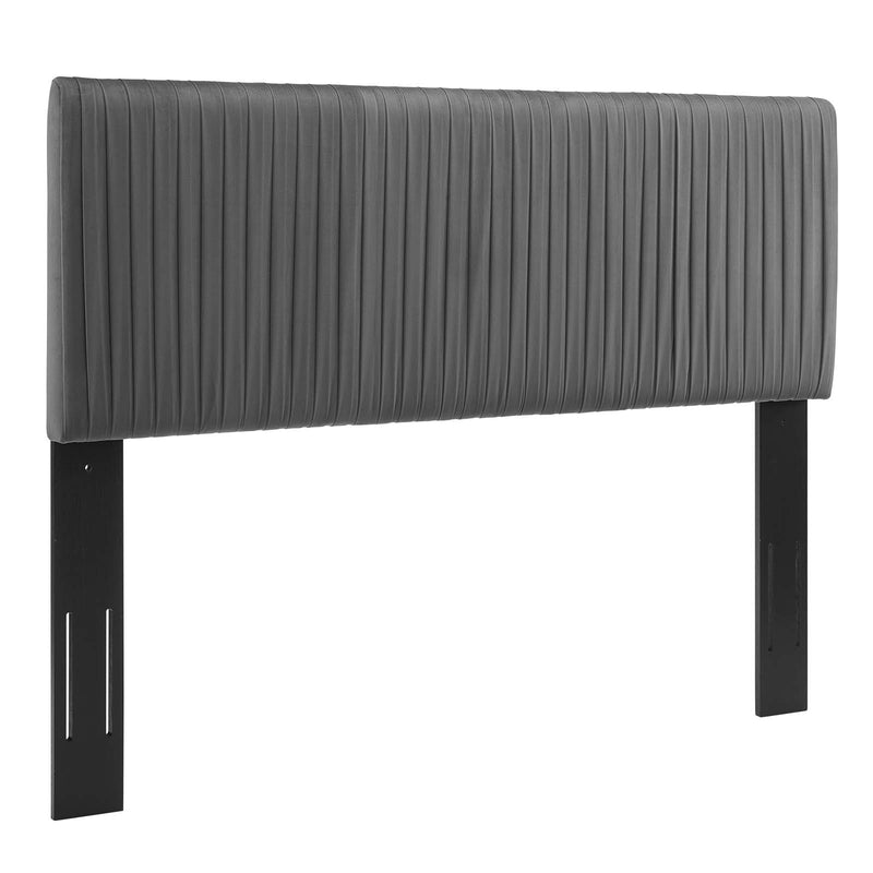 Eloise Channel Tufted Performance Velvet Full/Queen Headboard By Modway - MOD-6327 | Headboards | Modishstore - 2