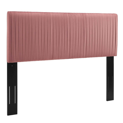 Eloise Channel Tufted Performance Velvet Full/Queen Headboard By Modway - MOD-6327 | Headboards | Modishstore - 7