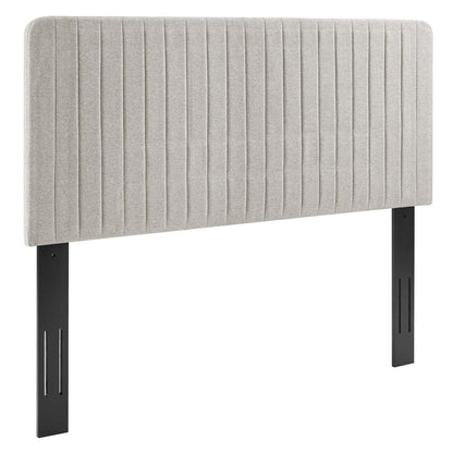 Modway Milenna Channel Tufted Upholstered Fabric Twin Headboard - MOD-6338 | Headboards | Modishstore - 4