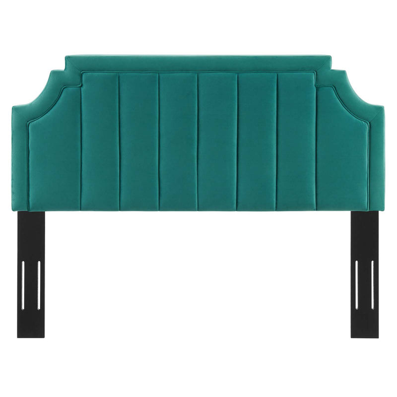 Modway Alyona Channel Tufted Performance Velvet King/California King Headboard - MOD-6348 | Headboards | Modishstore - 21