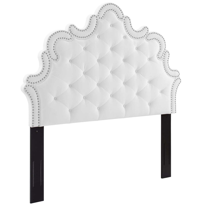 Arabella Button-Tufted Performance Velvet Full/Queen Headboard By Modway - MOD-6563 | Headboards | Modishstore - 17