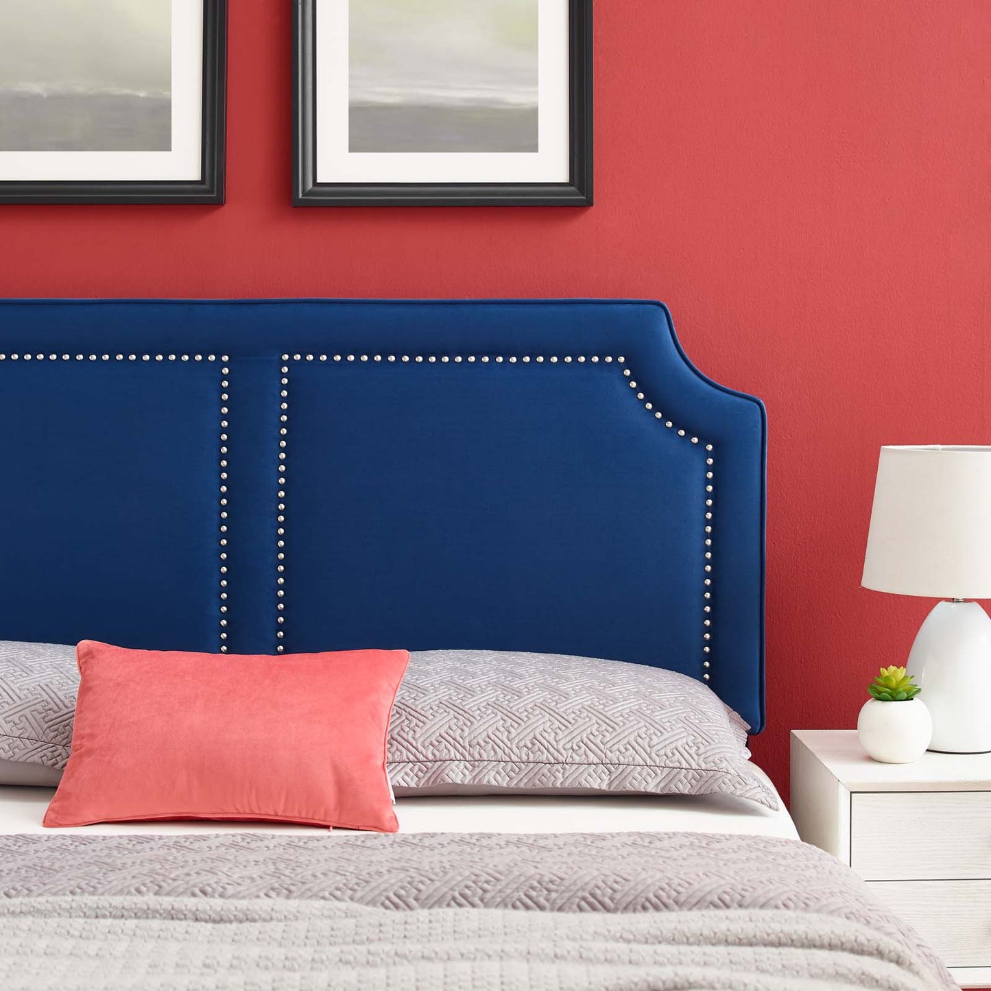 Cynthia Performance Velvet Full/Queen Headboard By Modway - MOD-6566 | Headboards | Modishstore - 24