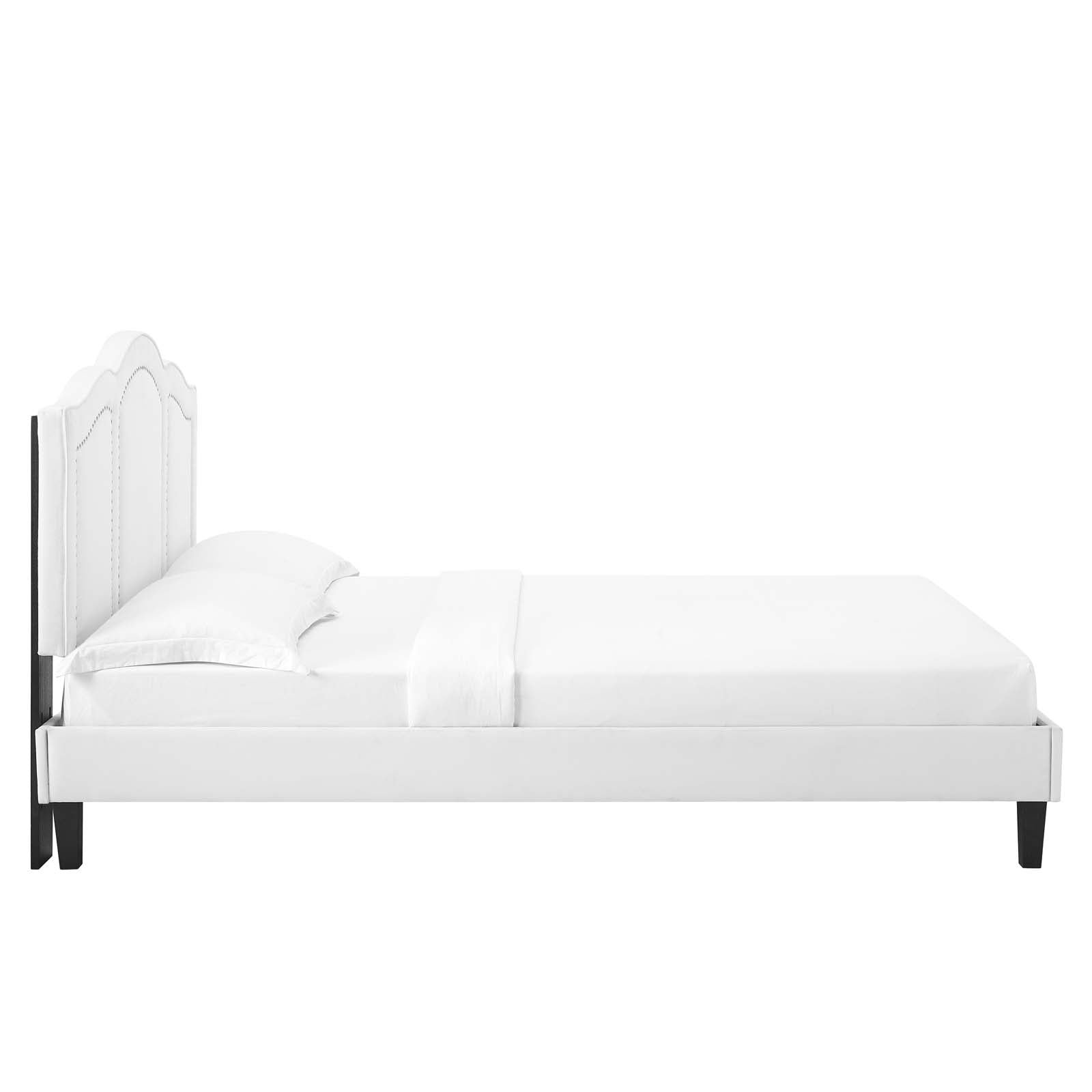 Emerson Performance Velvet Queen Platform Bed By Modway - MOD-6579 | Beds | Modishstore - 97