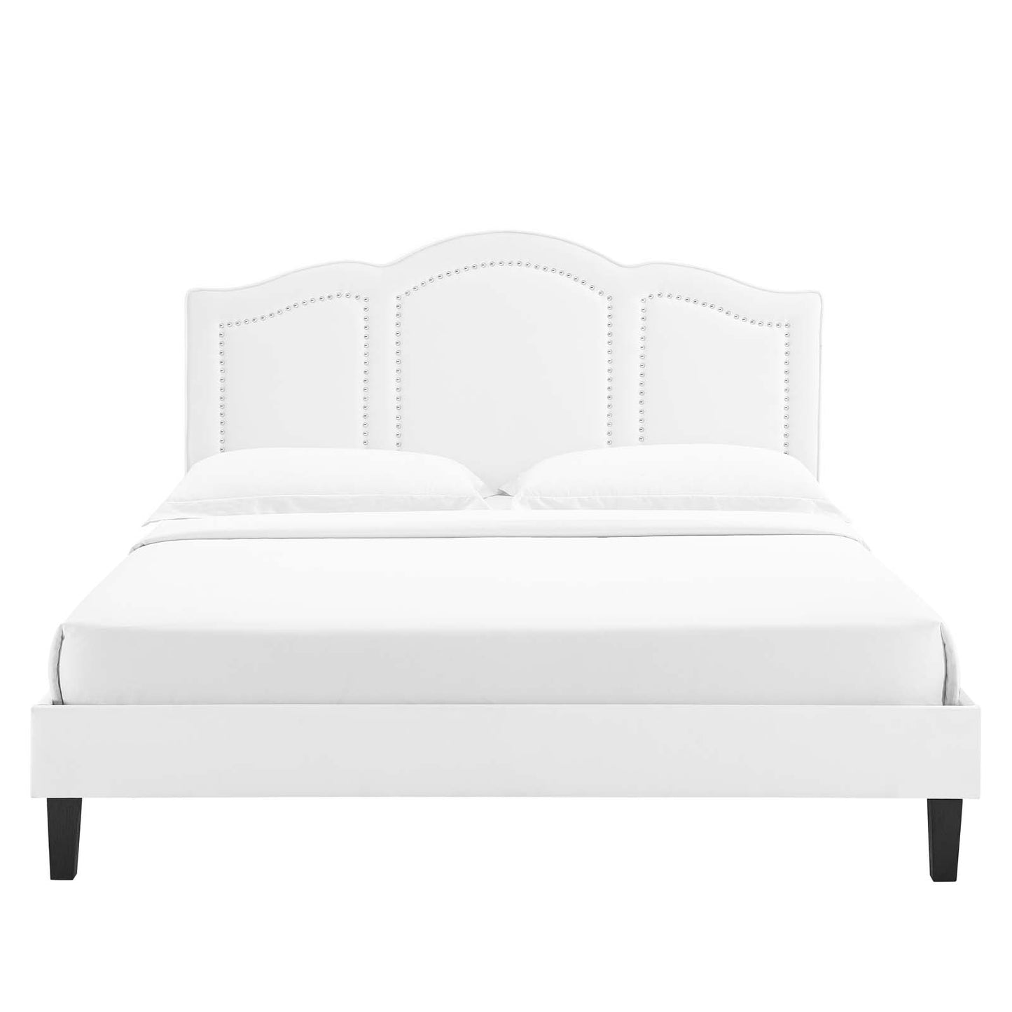 Emerson Performance Velvet Queen Platform Bed By Modway - MOD-6579 | Beds | Modishstore - 102